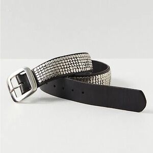 Free People Mirrorball Embellished Belt.